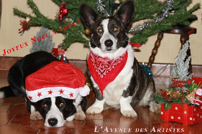 de L'avenue Des Artistes - Joyeux Noel !